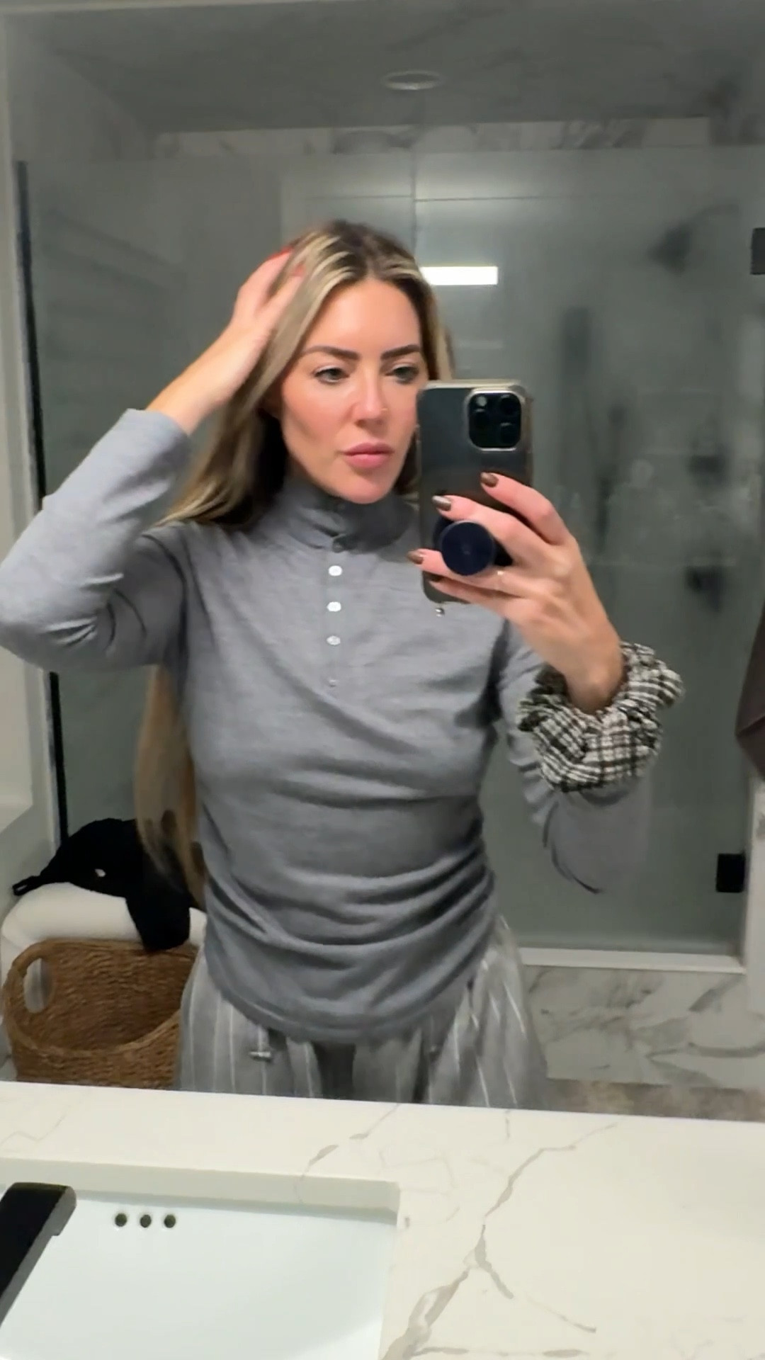 Crazy sale on VERY nice quality clothes! The theory has always impressed me with the quality of basics. I came across these thin wool blend shirts and I’m obsessed. They are on major sale right now, so grab them quick.

#LTKGiftGuide #LTKTravel #LTKOver40