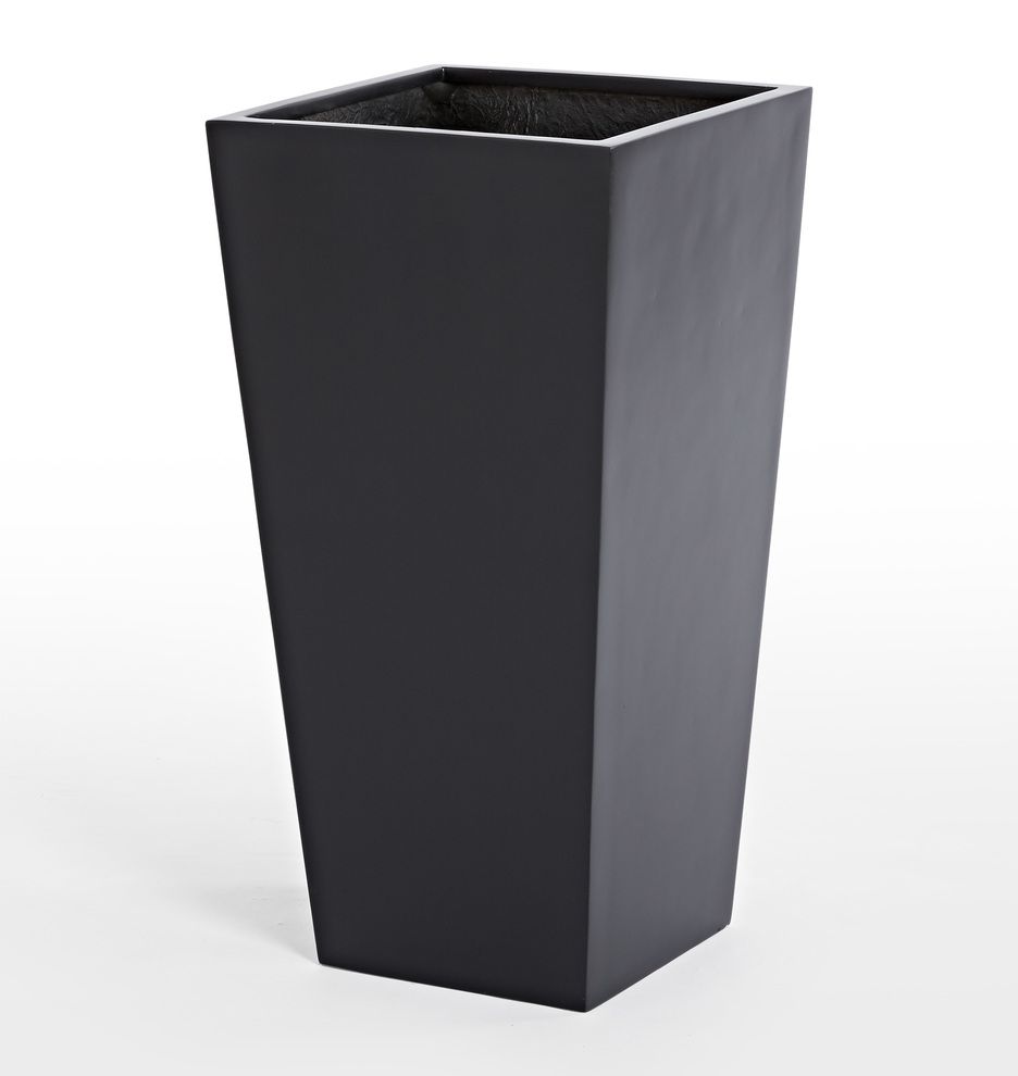 Modern Fiberstone Tapered Planter | Rejuvenation