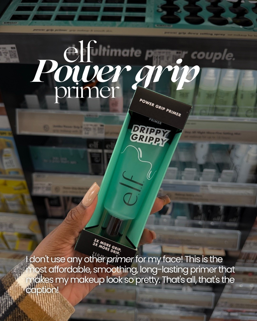 This elf power grip primer is affordable, smoothing and long-lasting  your makeup will go on like butter and last all day!

#LTKBeauty #LTKselfcare #LTKgrwm