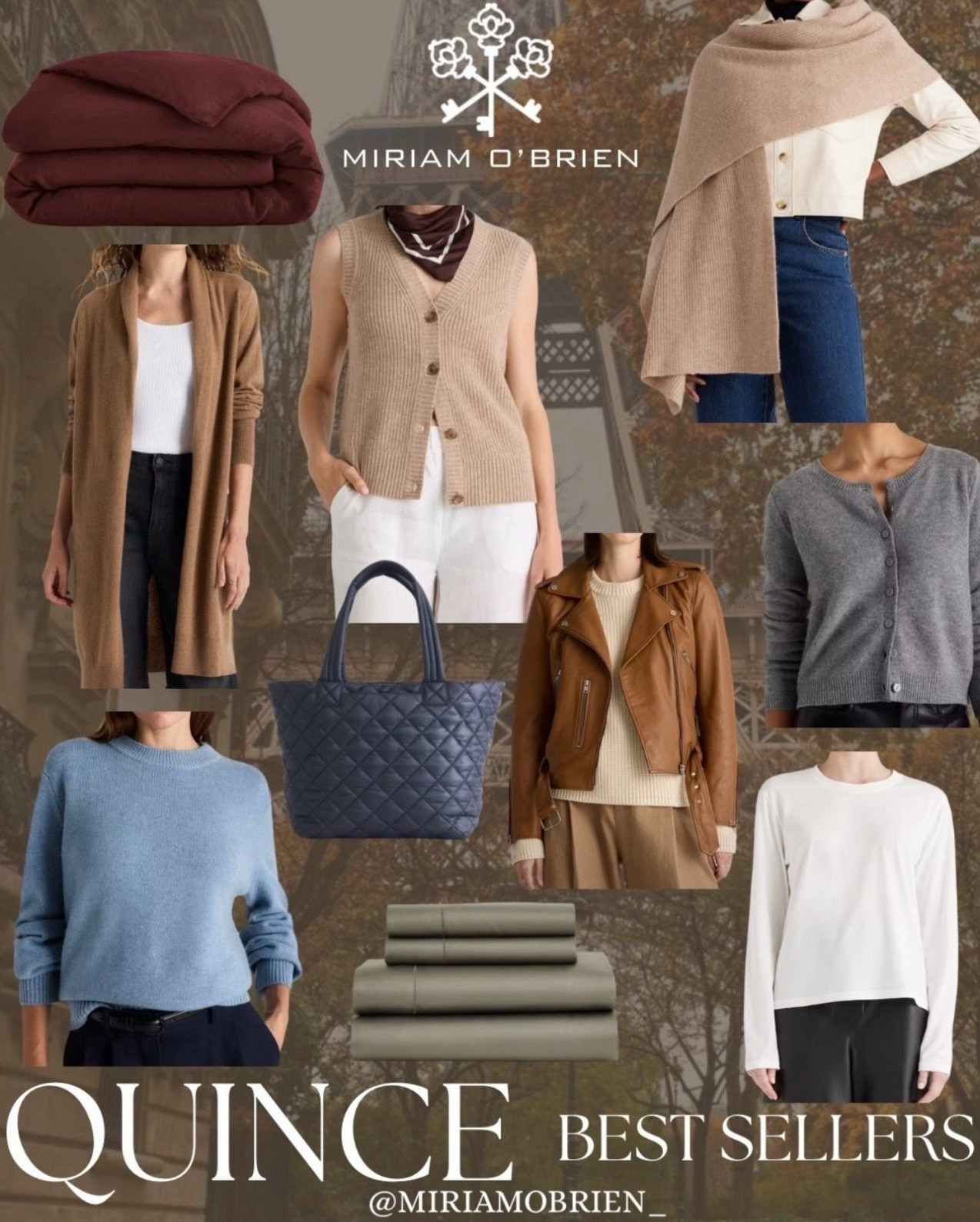 Quince Best Sellers! 

Follow me at @miriamobrien_ on IG and TikTok! 

#QuinceHome #QuinceFashion #QuinceBestSellers #QuinceSeasonalArrivals 

#LTKHome #LTKSeasonal #LTKStyleTip

#LTKSeasonal #LTKStyleTip #LTKOver40

#LTKHoliday #LTKGiftGuide #LTKOver40