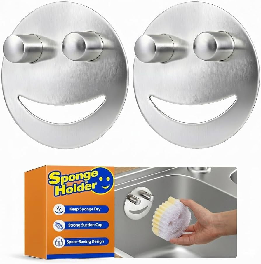 Discount Parts Direct Stainless Steel Sponge Holder For Scrub Daddy Mommy Sponge, Bathroom Kitche... | Amazon (US)