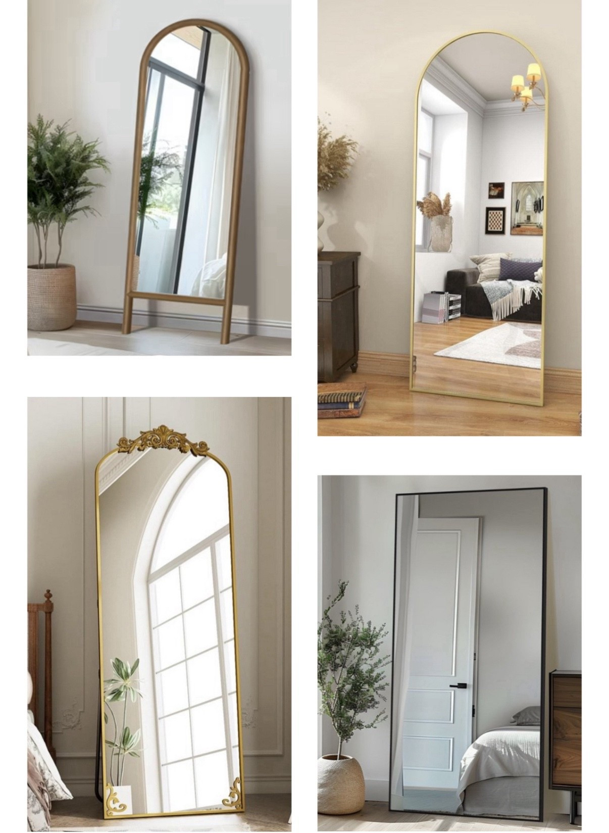 These full-length mirrors are the statement piece your space has been waiting for. 

#LTKHome #LTKSaleAlert #LTKFamily