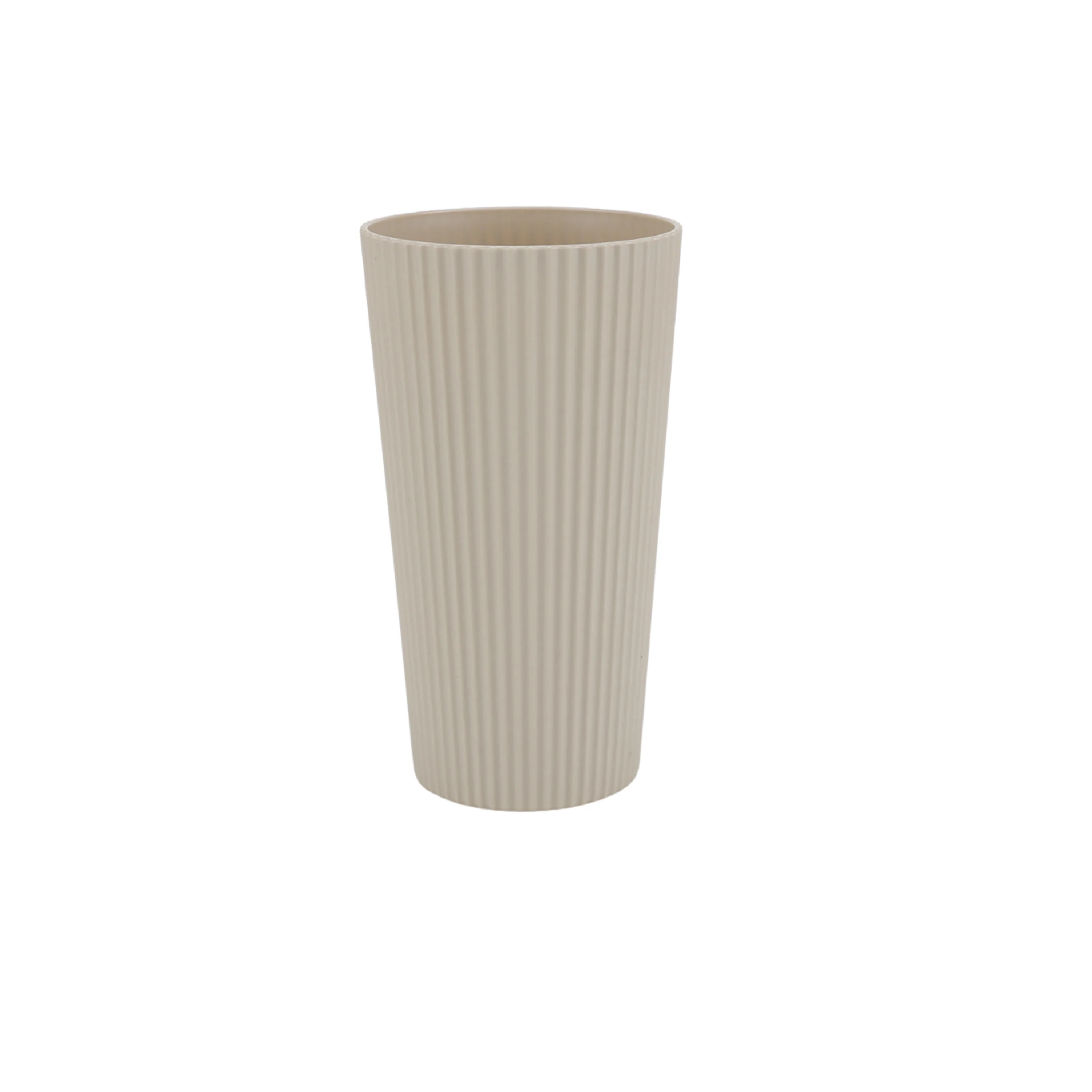 Mainstays 26-Ounce Eco-Friendly Recycled Plastic Beverage Tumbler, Beige | Walmart (US)