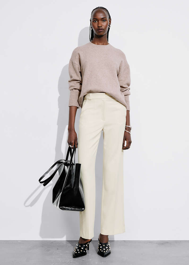 Wide Press-Crease Trousers | & Other Stories (EU + UK)