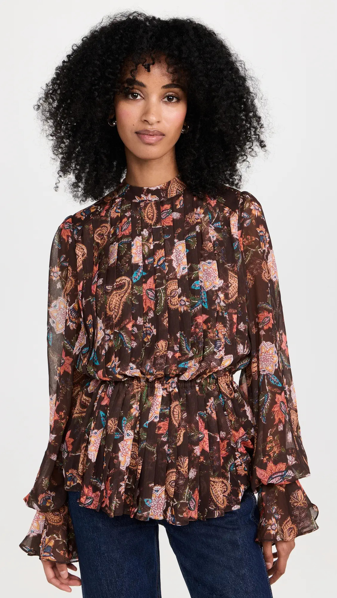 Hemant and Nandita Pleated Top | Shopbop | Shopbop