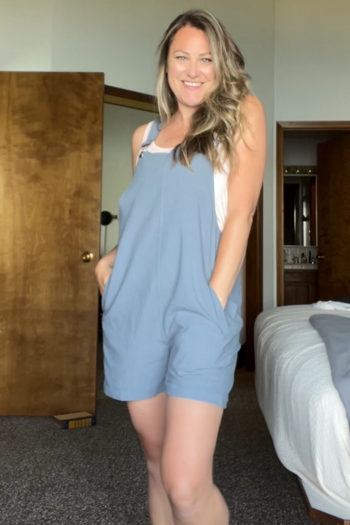 My current FAVORITE summer outfit! I purchased the blue and bluegrey. I wear size medium in both 

#LTKFindsUnder50 #LTKTravel #LTKSeasonal