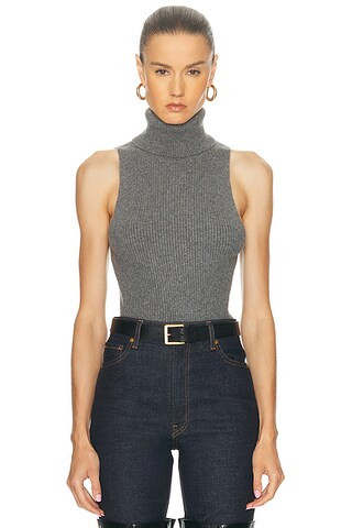 Knit Cashmere Sleeveless Top | FWRD 