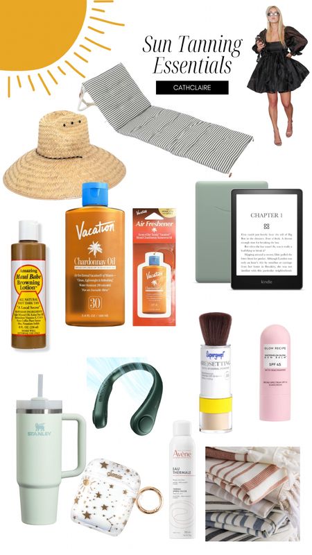 Sun tanning essentials for the best tan including the best sun hat to protect your face and all the best accessories to enjoy your time in the sunn

#LTKfindsunder50 #LTKSeasonal #LTKGiftGuide