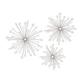 Clear Acrylic Starburst Glam Wall Decor Set By Ivory And Iris in Clear/Black | Michaels® | Michaels Stores