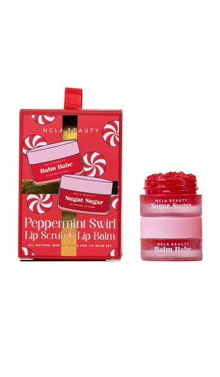 Peppermint Swirl Lip Treatment Duo Gift Set Ornaments in Peppermint Swirl | Revolve Clothing (Global)