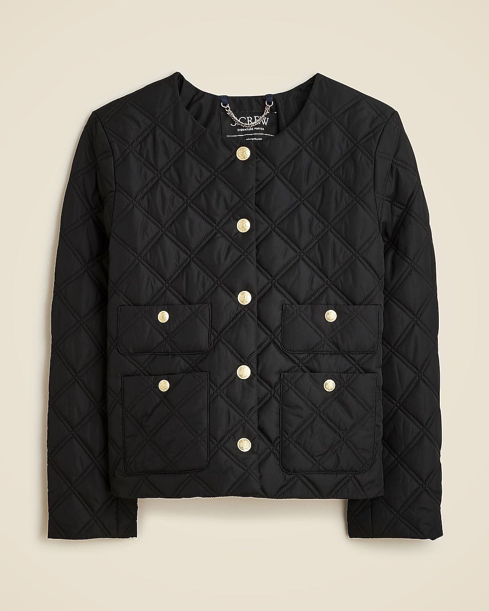 Quilted lady puffer jacket | J. Crew US