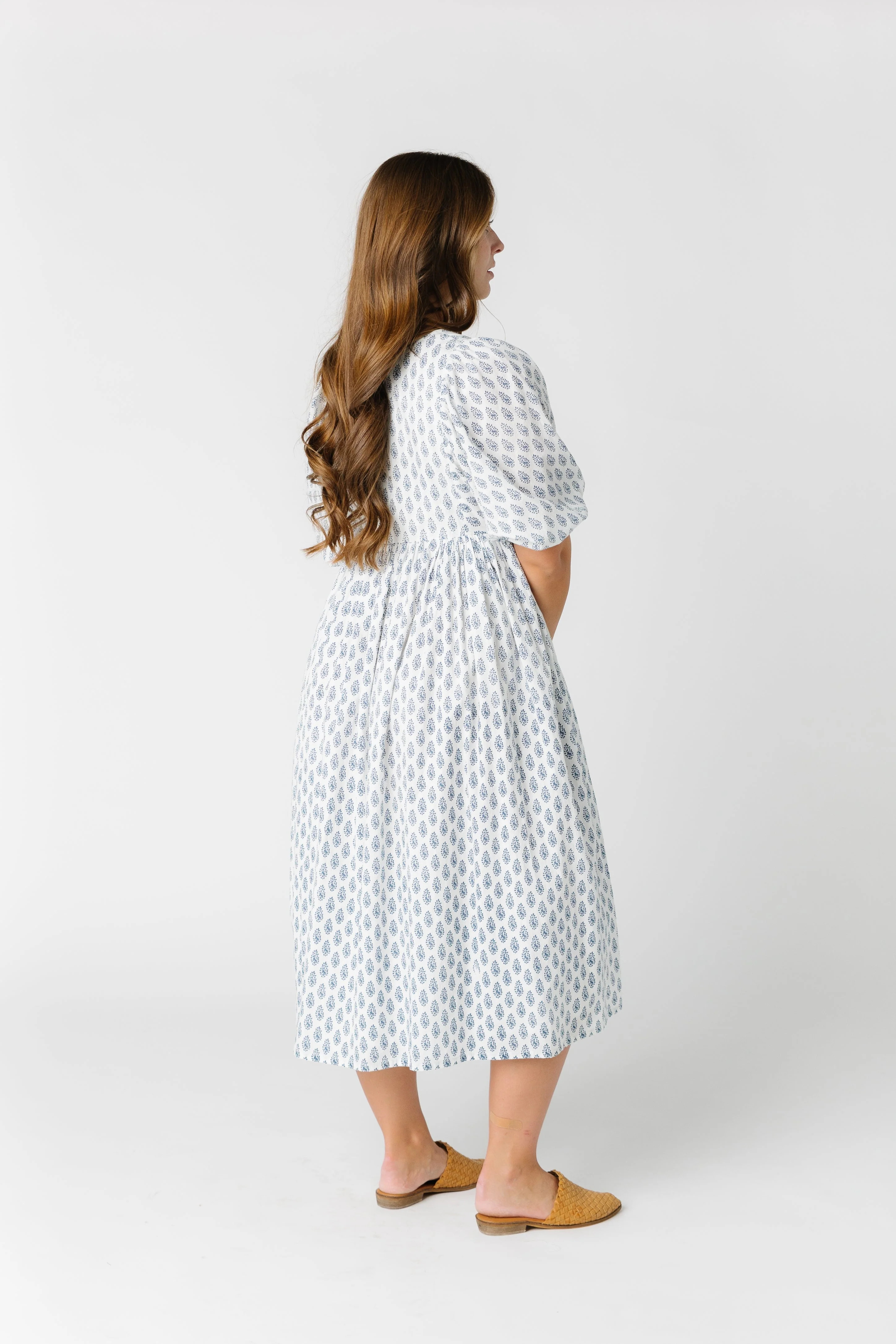 Citrus Crete Print Midi Dress | Called To Surf