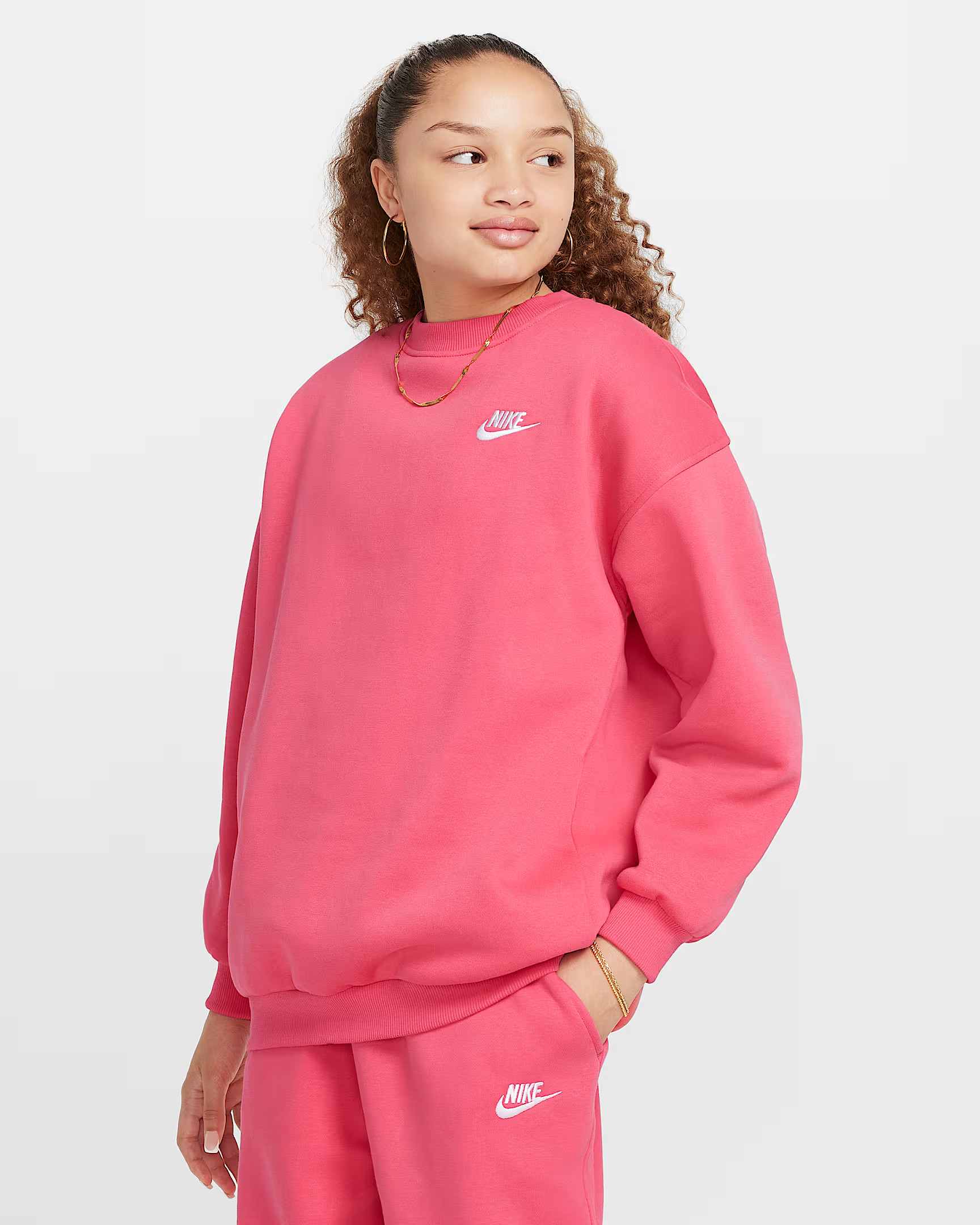 Big Kids' (Girls') Oversized Sweatshirt | Nike (US)