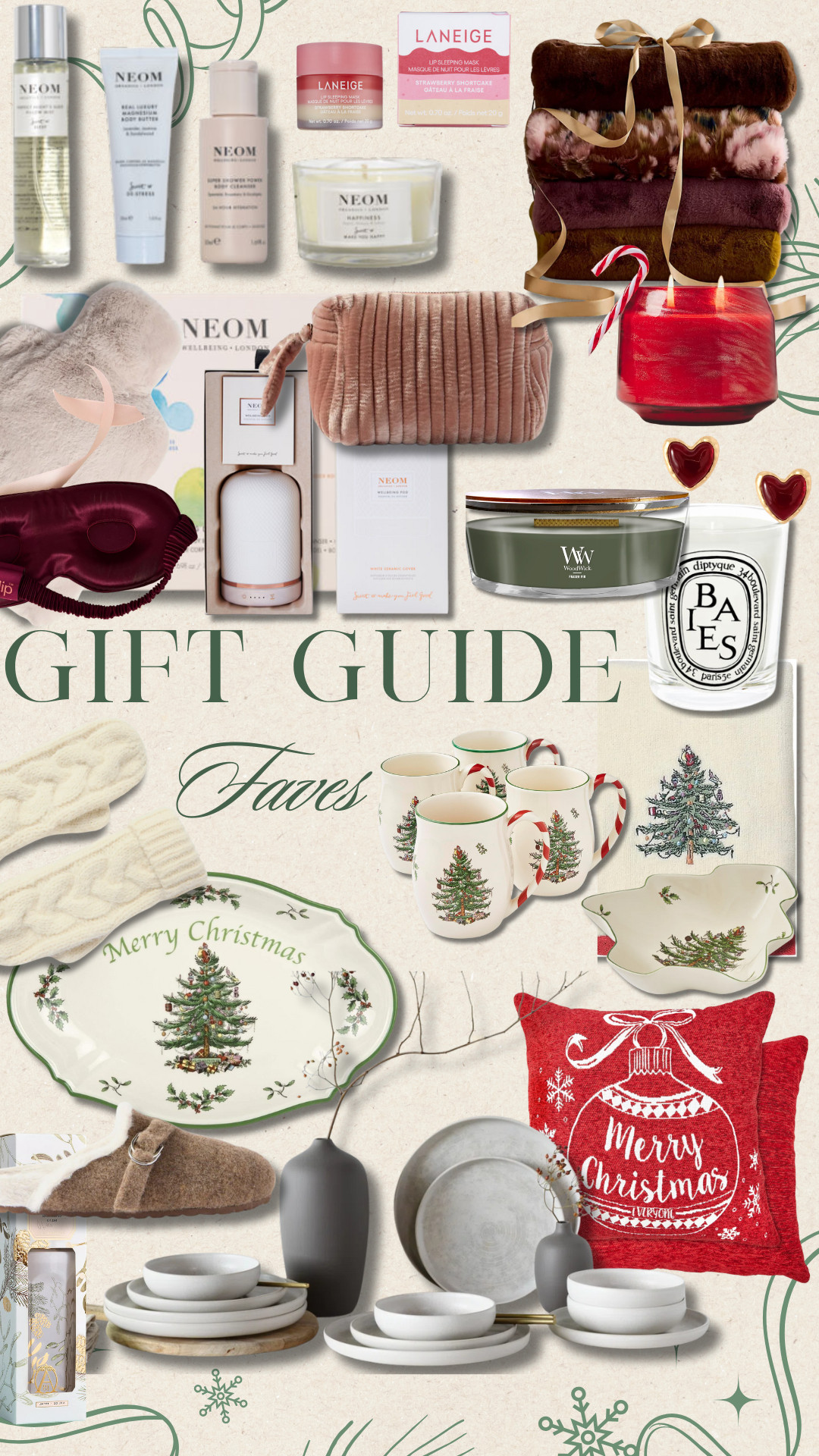 Room Spray, Silk Sleep Mask, Silk Pillowcase, Insulated Tumbler, Scented Candle, Christmas Serveware, Heart Stud Earrings, Lip Mask, Slippers, Knit Mittens, Wash Bag, Faux Fur Hot Water Bottle, Fair Isle Knitwear, Christmas Cushion, Dinnerware Set, Anthropologie, Superdrug, Marks & Spencer, Mint Velvet, Space NK, Wayfair 

 #LTKireland #LTKwinter #LTKhome