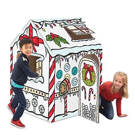 Bankers Box At Play Playhouse 48 H x 32 W x 38 D Gingerbread - Office Depot | Office Depot and OfficeMax 