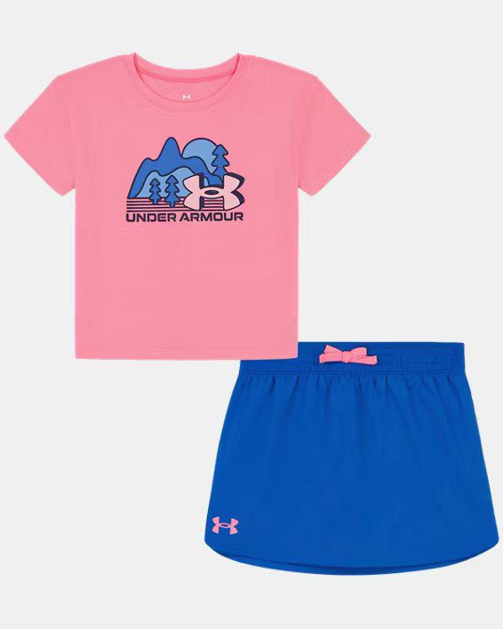 Toddler Girls' UA Simple Life Skort Set | Under Armour | Under Armour (US)