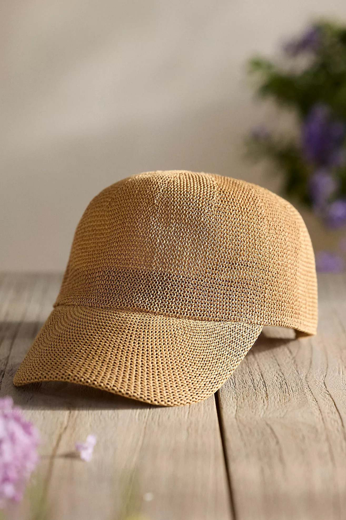 Raffia Baseball Cap | Anthropologie (US)
