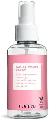 Brandless Hydrating Rosewater Facial Toner Spray | Rosewater & Aloe | Drying Alcohol Free | Clean... | Amazon (US)