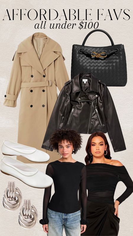 Affordable fashion favorites | all under $100 | spring capsule wardrobe favorites. 

#LTKSeasonal #LTKstyletip #LTKfindsunder100