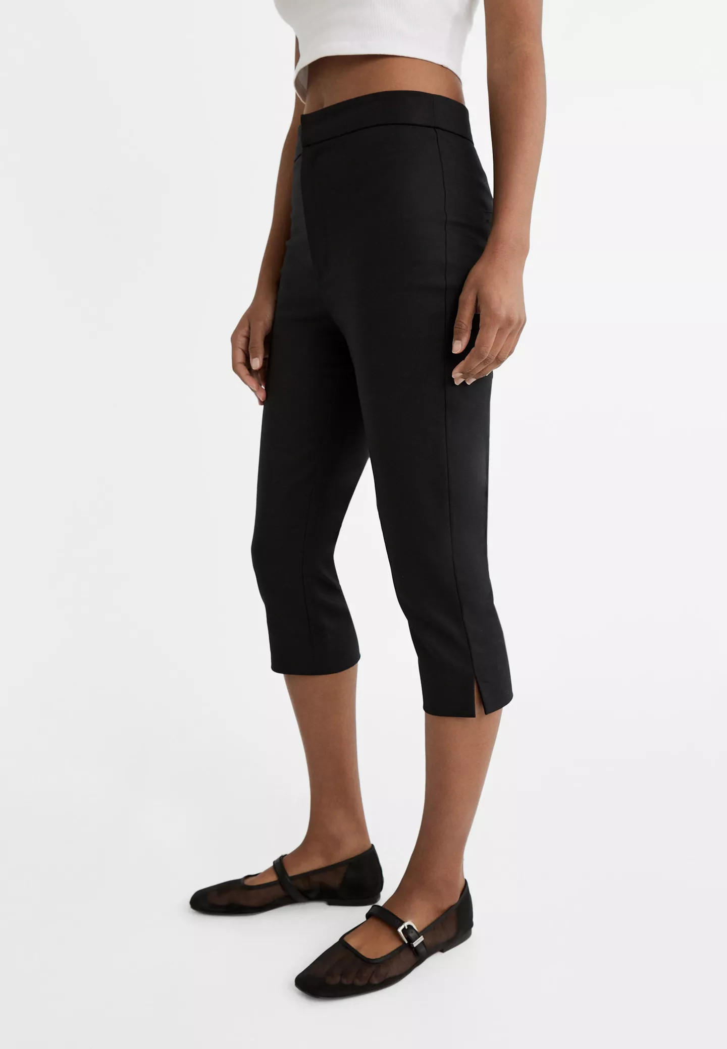 Pantalón capri vestir | Stradivarius ES