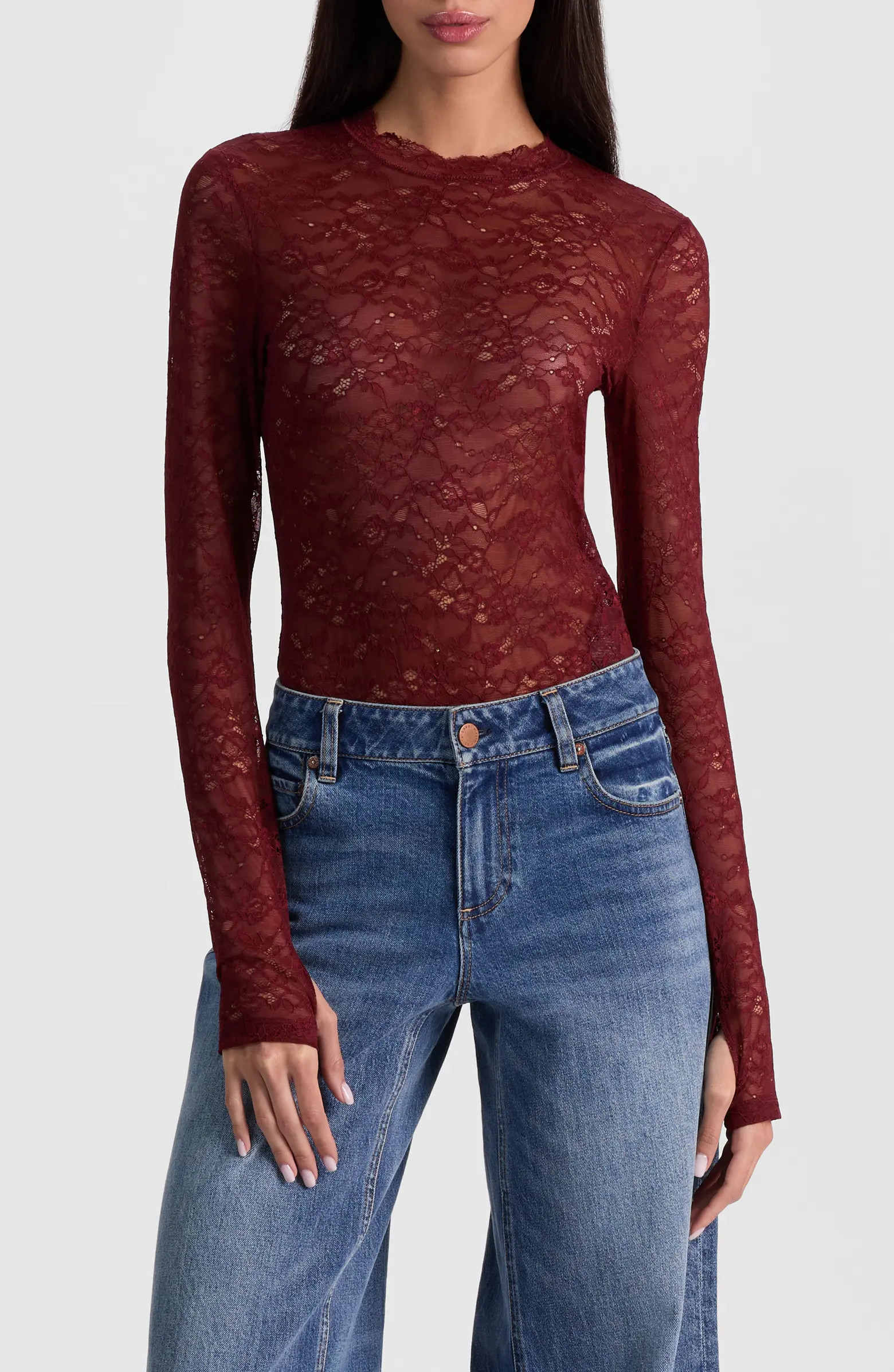 Taeyn Lace Bodysuit | Nordstrom