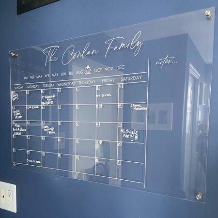 Back to school organization! Wall calendar, dry erase

#LTKhome #LTKfamily #LTKkids