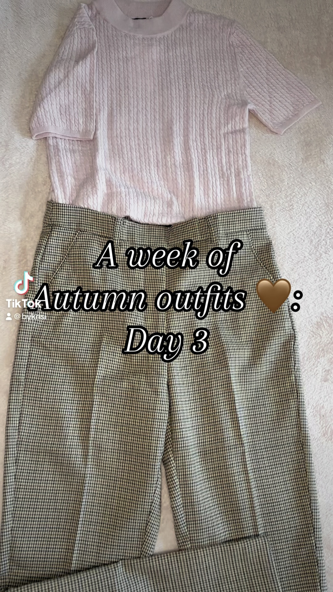 A week of autumn outfits: day 3 🧡🤎🍂
Mango Autumn collection 23 
This outfit is perfect for a work days and also for a daily wear
The sweater is so cozy and girly 💁🏼‍♀️ size XS
And the warm trousers are perfor the cold weather, also size XS 

#LTKworkwear #LTKstyletip #LTKSeasonal