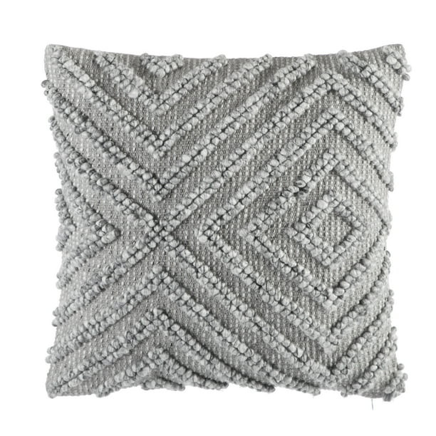 Better Homes & Gardens Heather Geo Square Decorative Pillow, 20 in x 20 in - Walmart.com | Walmart (US)