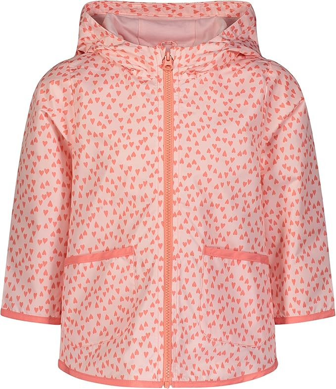 Simple Joys by Carter’s Baby Girls Rain Jacket Raincoat Water-Resistant Hooded Rain Slicker | Amazon (US)