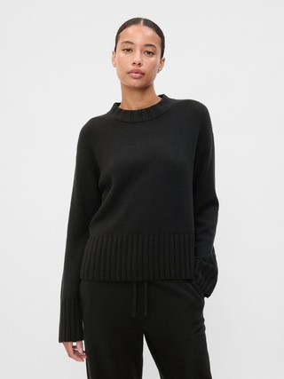 CashSoft Relaxed Crewneck Sweater | Gap Factory