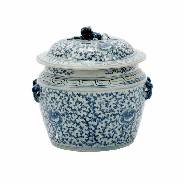 Blue & White Lidded Rice Jar Floral Motif
     
      15% OFF | Scout & Nimble