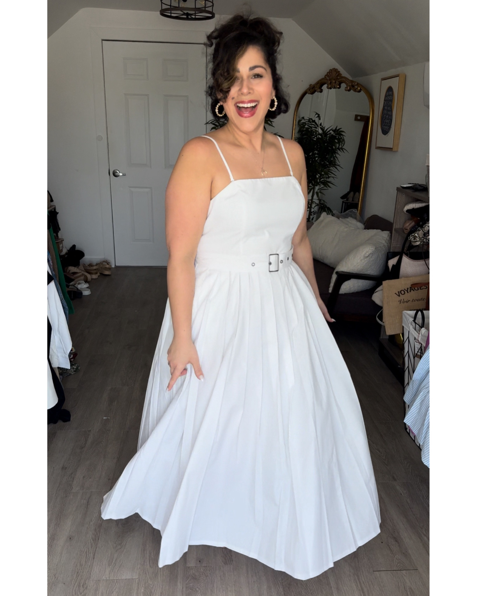 Size 14. Could have done a 12. Generous on top 

#LTKmidsize #LTKplussize #LTKfindsunder50