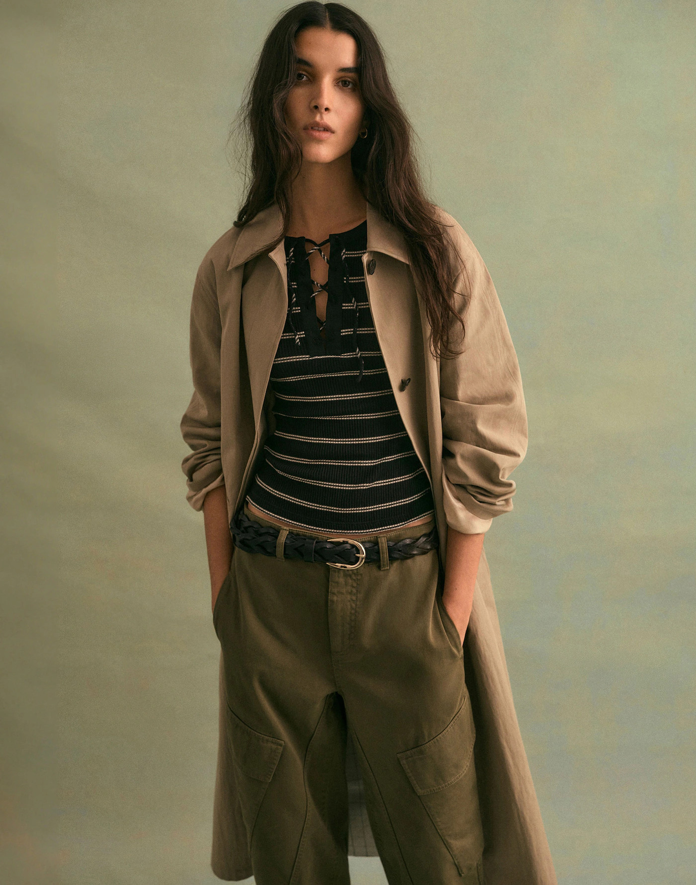 Single-Breasted Trench Coat | Madewell | Madewell