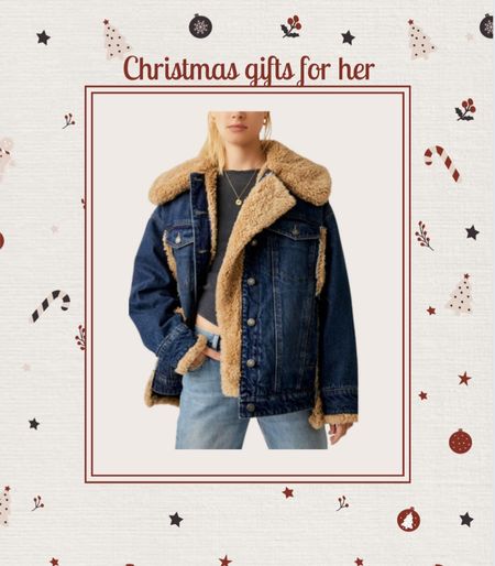 Christmas gifts for her, shearling jacket, denim jacket, winter coat, fall outfits 

#LTKSeasonal #LTKGiftGuide