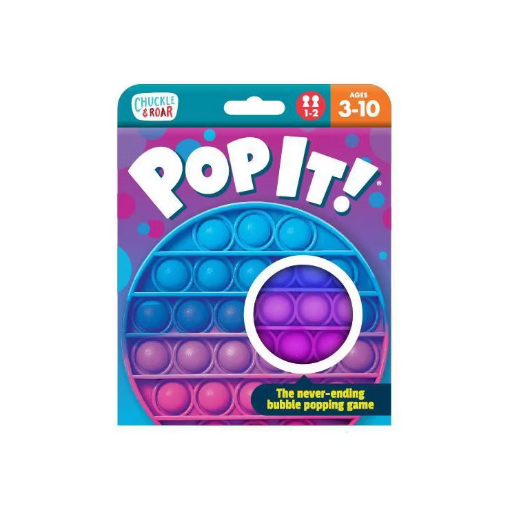 Chuckle & Roar Pop It! Cool Colors Bubble Popping and Sensory Game | Target