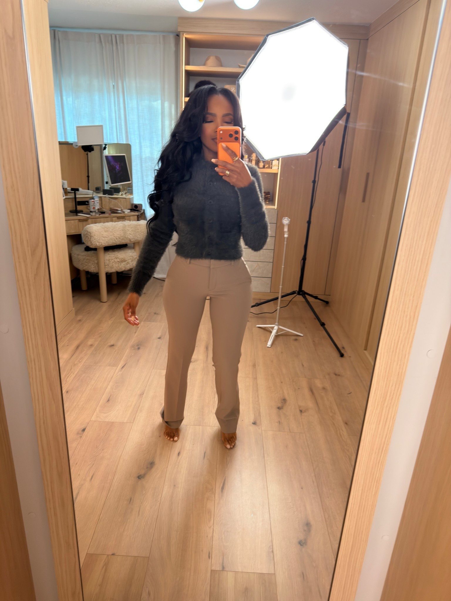 Effortlessly refined — this fuzzy @Express crew sweater paired with tailored straight-leg trousers is the definition of cozy polish. Soft texture up top, clean structure on the bottom, and an overall silhouette that feels timeless, chic, and easy to wear.

Perfect for office days, winter meetings, casual lunches, and polished everyday outfits.

📏 Sizing:
Top (Small) • Trousers (4 Long)
Height — 5’4” | 138 lbs | Bust — 34D | Waist — 27” | Hips — 40”

neutral winter outfit ideas, Express trousers styling, cozy chic sweater look, tailored everyday fashion, elevated basics wardrobe, minimalist winter style

✨ Everything linked below for easy shopping

Follow me on Instagram and YouTube @kirasfashionfinds

#LTKPetite #LTKHoliday #LTKootd