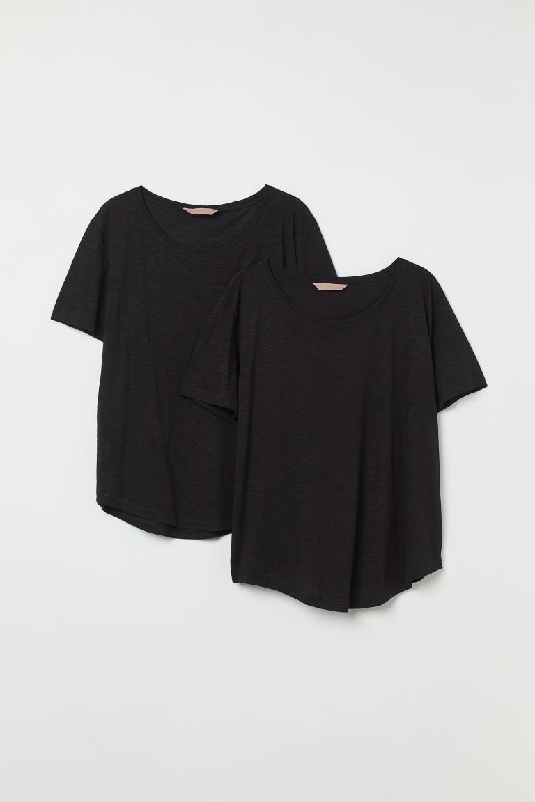 H&M+ 2-pack T-shirts | H&M (UK, MY, IN, SG, PH, TW, HK)