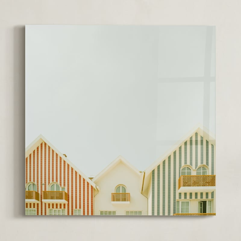 Striped houses | Minted