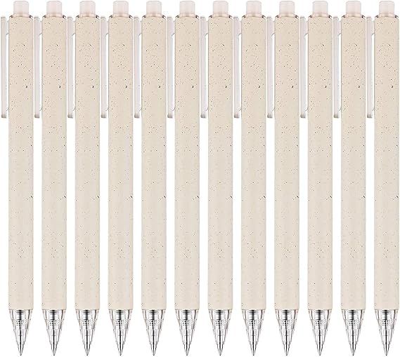 RIANCY Cute Pens |12 Set Retractable Gel Pens 0.5 mm Fine Point Black Ink Roller-ballpoint Pen Qu... | Amazon (CA)