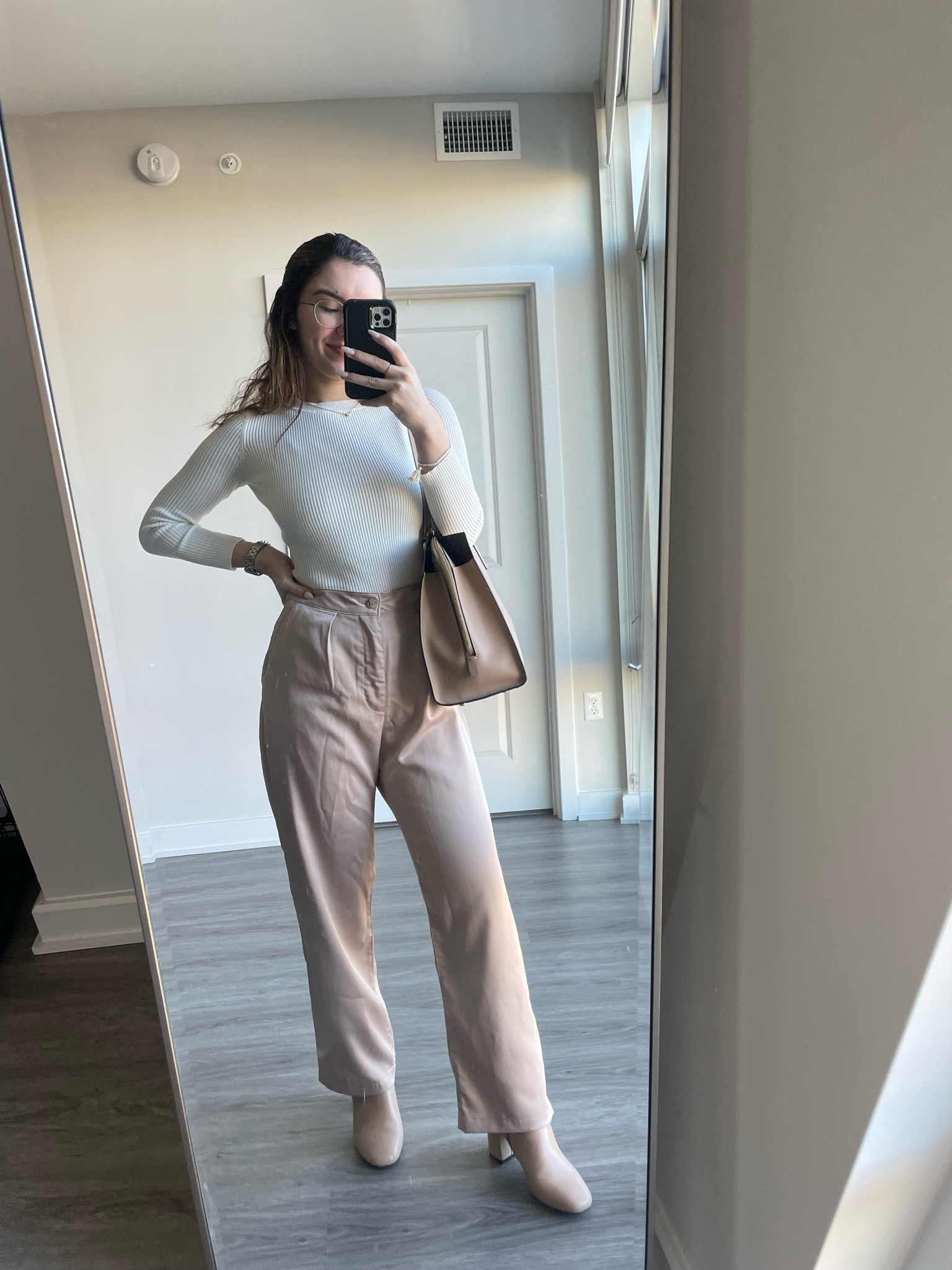 Neutral on neutral 🌸

#LTKstyletip #LTKSeasonal #LTKworkwear