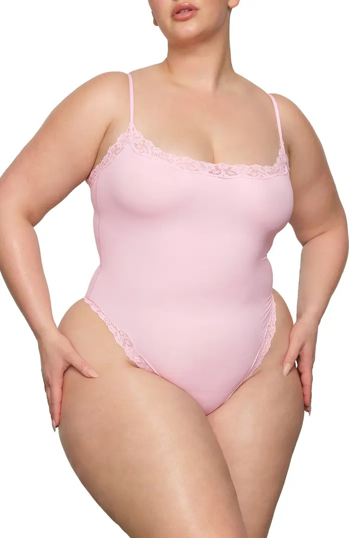 Lace Trim Bodysuit | Nordstrom