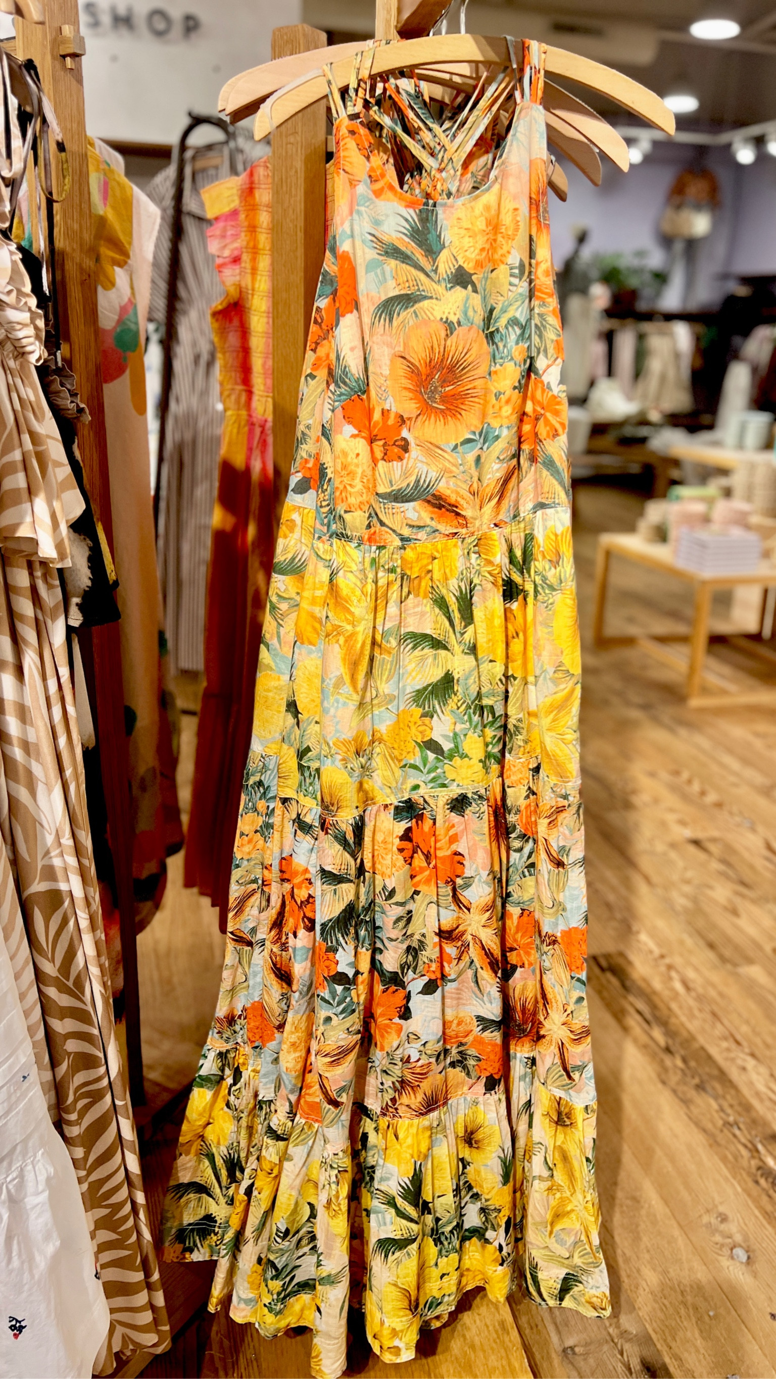 Pilcro Halter Tiered Maxi Dress

#LTKStyleTip #LTKWedding #LTKMidsize