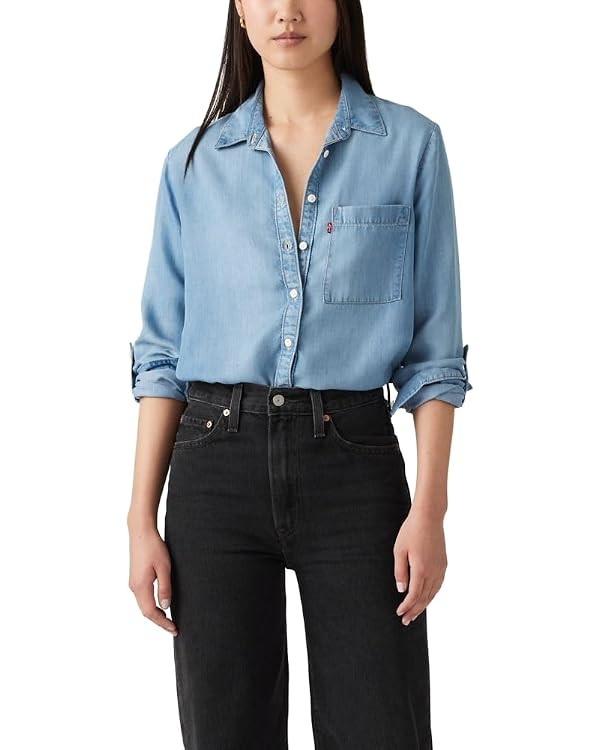 Levi's Women's Darlene Utility Shirt | Amazon (US)