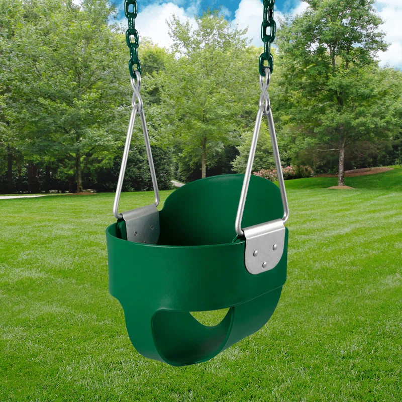 Plastic Bucket Swing with Chains | Wayfair North America