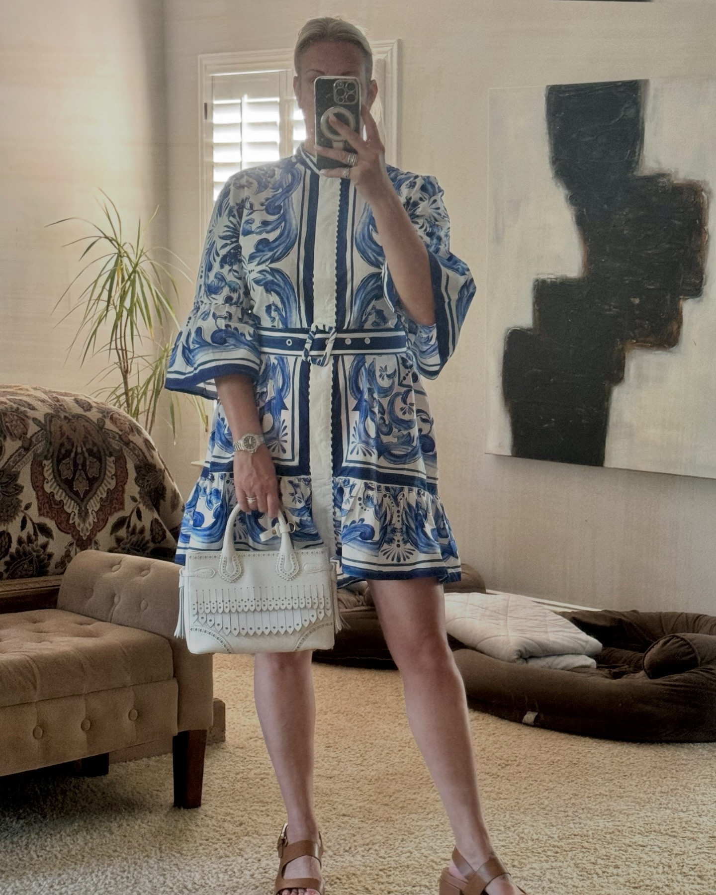 I’m ready to go to Santorini 💙🤍

#styledwithbags
#mylove4lux
@farmrio