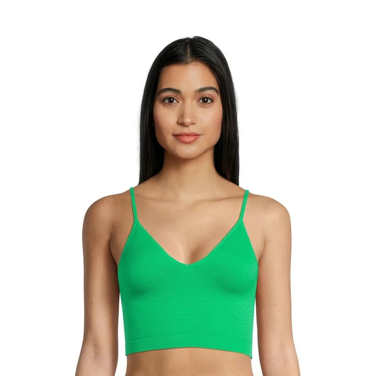 No Boundaries Juniors 2-Way Textured Brami, Sizes S-3XL | Walmart (US)