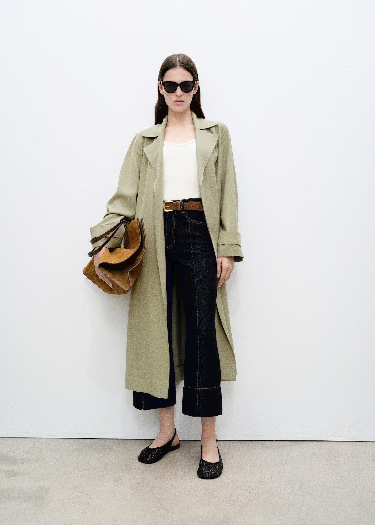 Soft trench coat with belt - Women | MANGO United Kingdom | MANGO (UK)