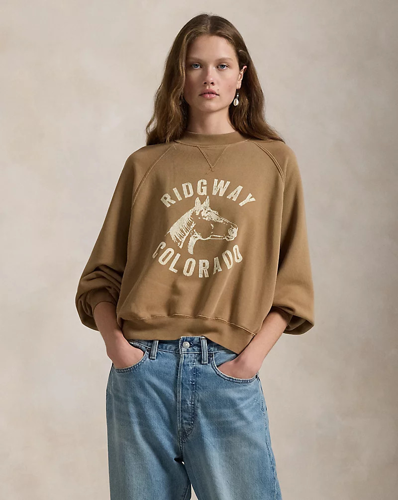 Grafik-Sweatshirt aus Fleece | Ralph Lauren (DE & AT)