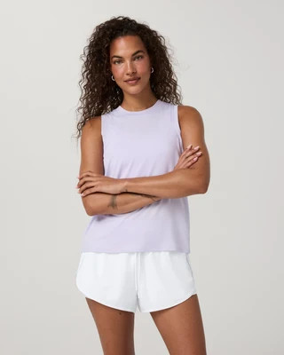 Vuori Energy Top Long | Violet Mist | XXL | Vuori Clothing (US & Canada)