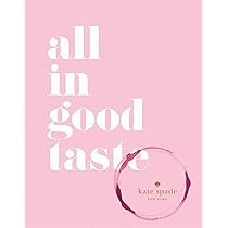 kate spade new york: all in good taste | Amazon (US)